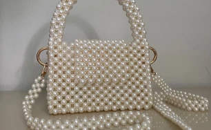 Handmade Pearl Bag